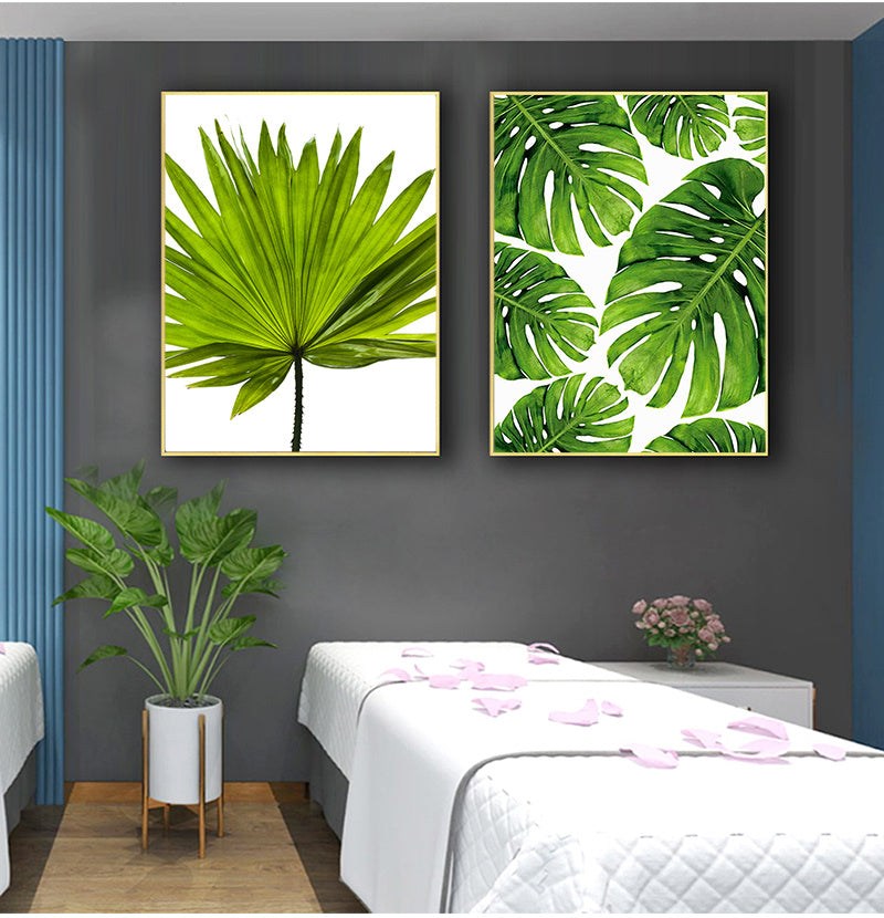 Home Decor Green Plant Canvas Painting - DomesticWorx