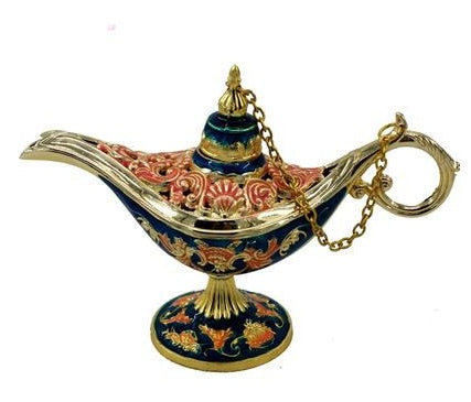 Arabian Genie Oil Lamp Container Decor - DomesticWorx