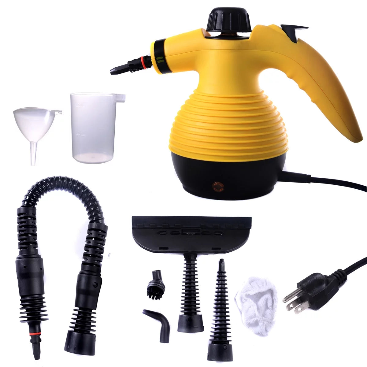 Multi-Purpose Handheld Steamer with 9 Accessories - DomesticWorx